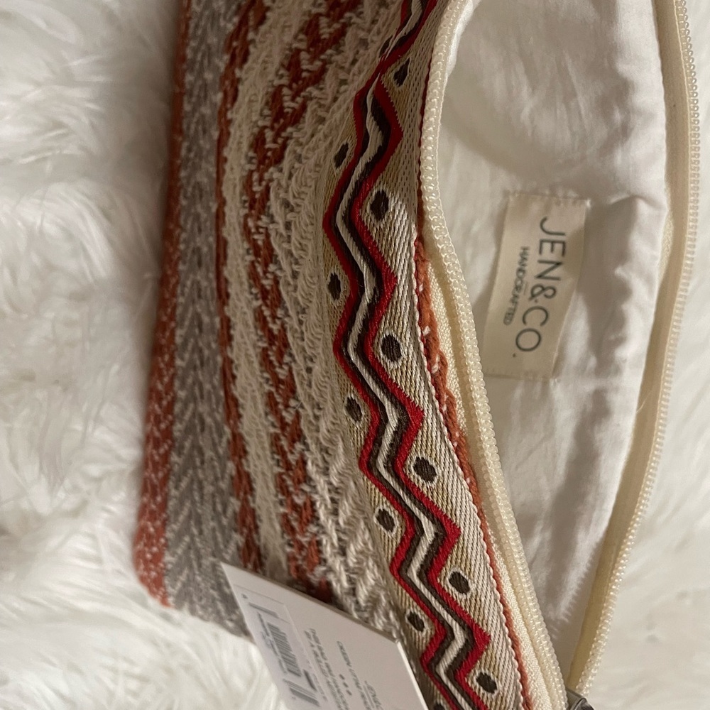 Jen & Co Adalaide Printed Cotton Pouch - Picture 6 of 9